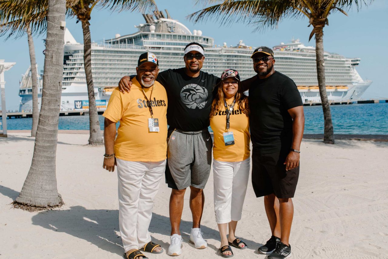 Legends of Pittsburgh Vacation Island Resort with Football Legends