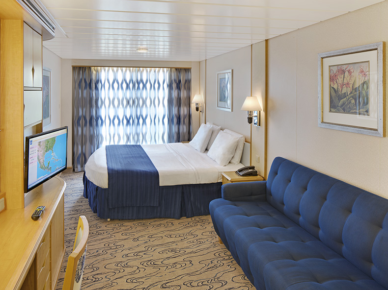 Superior Ocean View Stateroom w/Balcony Cat. D2 Ocean view with balcony on Explorer of the Seas