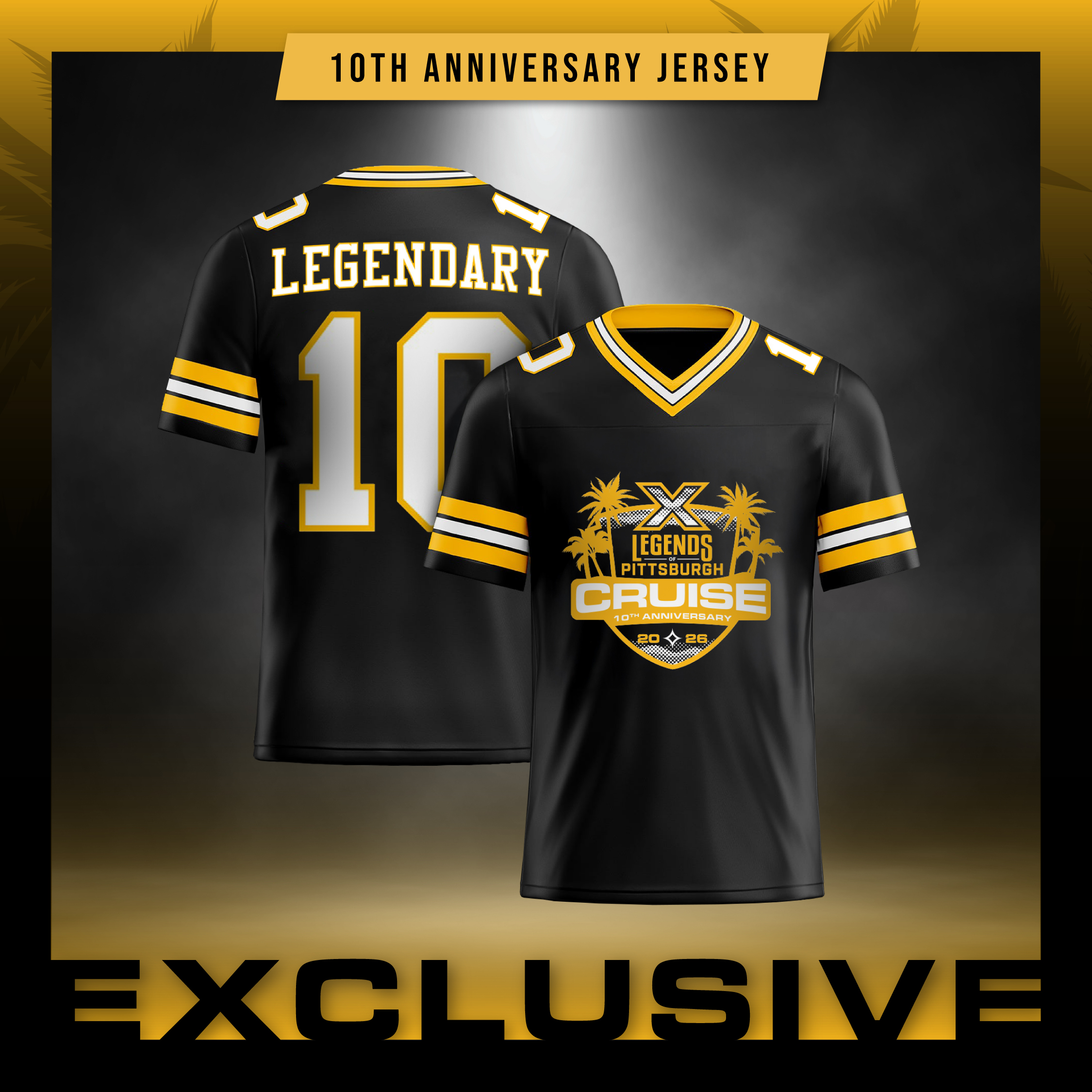 10th Anniversary Jersey Mockup