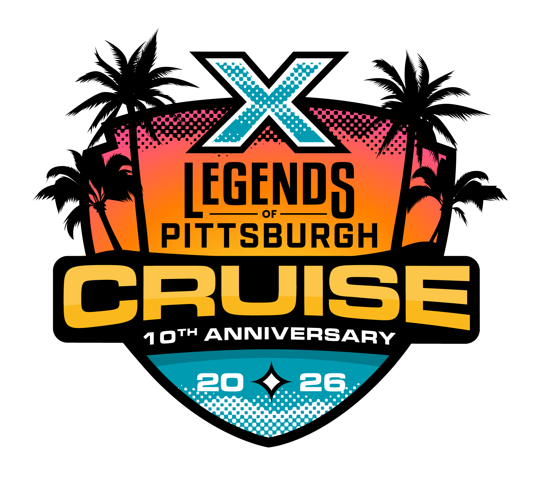 Legends of Pittsburgh Cruise 10th Anniversary logo